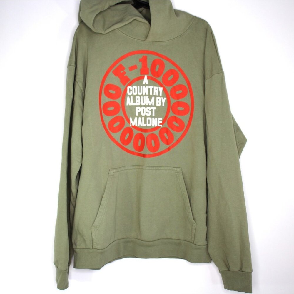 Posty Co. Mens XL F-1 Trillion Post Malone Concert Tour Heavy Hoodie NEW F1280